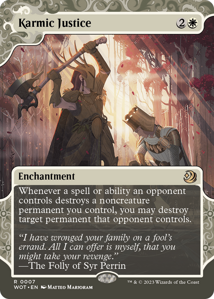 Karmic Justice [Wilds of Eldraine: Enchanting Tales] | Gamers Paradise