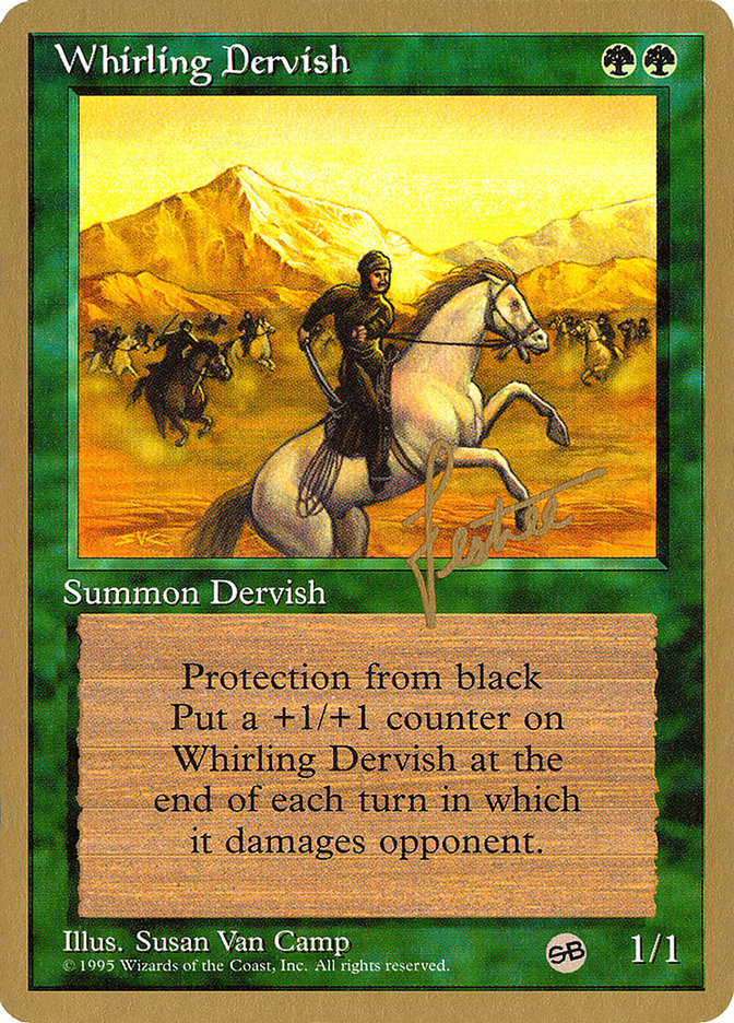 Whirling Dervish (Bertrand Lestree) (SB) [Pro Tour Collector Set] | Gamers Paradise