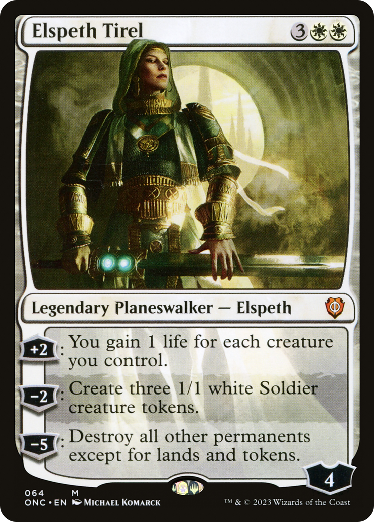 Elspeth Tirel [Phyrexia: All Will Be One Commander] | Gamers Paradise