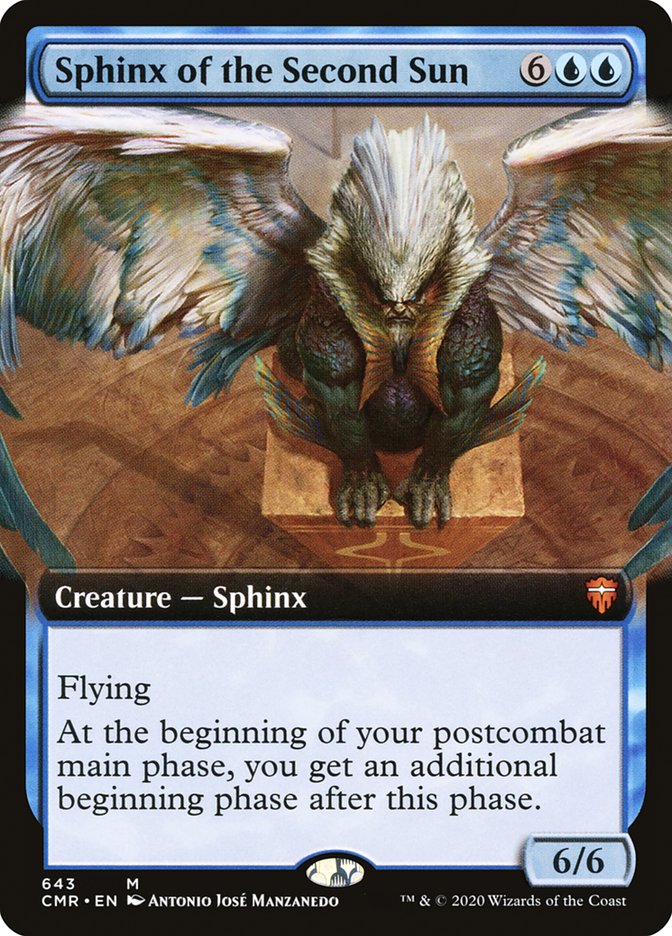 Sphinx of the Second Sun (Extended Art) [Commander Legends] | Gamers Paradise