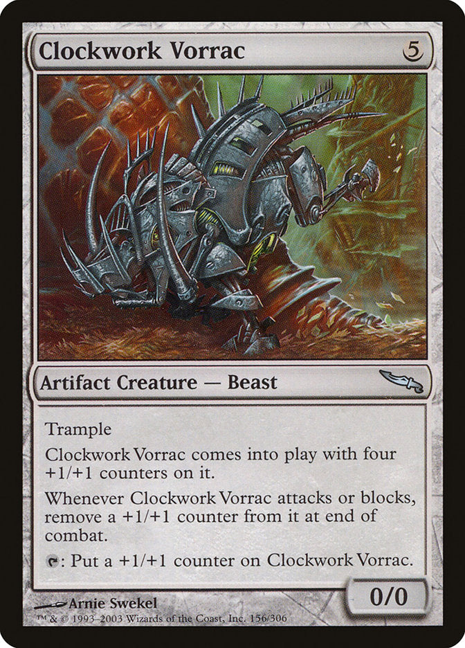 Clockwork Vorrac [Mirrodin] | Gamers Paradise