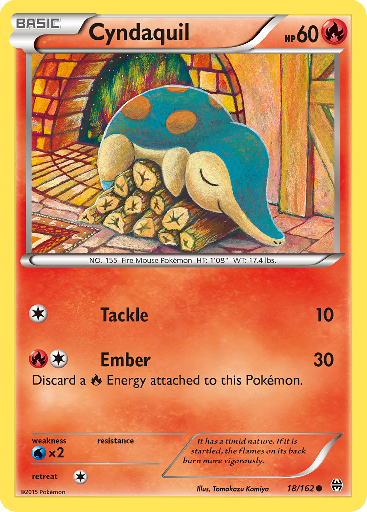 Cyndaquil (18/162) [XY: BREAKthrough] | Gamers Paradise