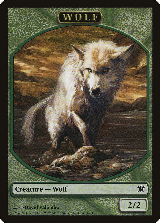 Wolf Token (12/12) [Innistrad Tokens] | Gamers Paradise