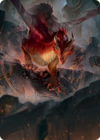 Red Dragon Art Card [Dungeons & Dragons: Adventures in the Forgotten Realms Art Series] | Gamers Paradise