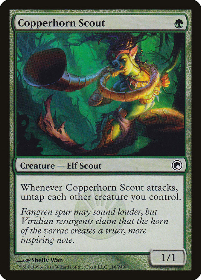 Copperhorn Scout [Scars of Mirrodin] | Gamers Paradise