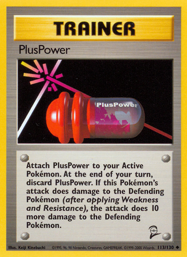 PlusPower (113/130) [Base Set 2] | Gamers Paradise