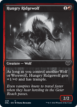 Hungry Ridgewolf [Innistrad: Double Feature] | Gamers Paradise