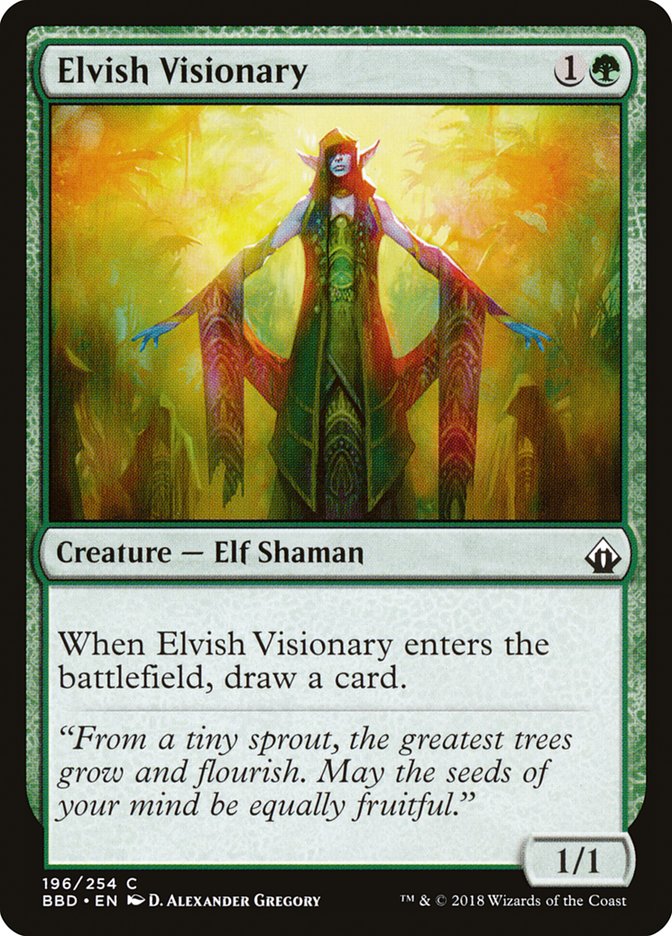 Elvish Visionary [Battlebond] | Gamers Paradise