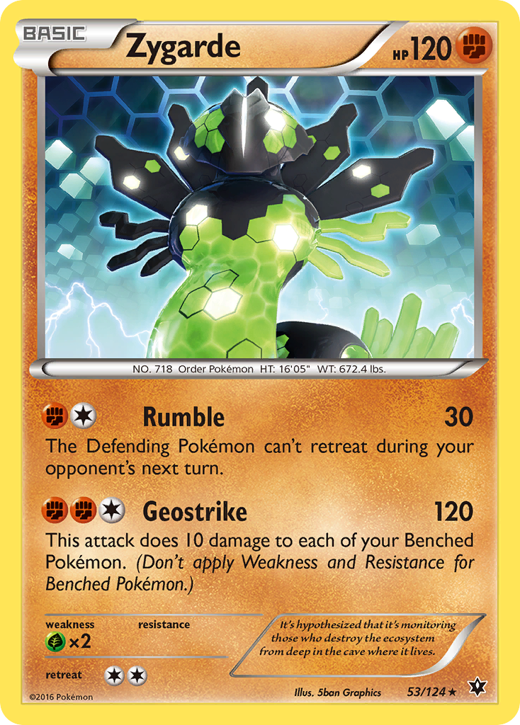 Zygarde (53/124) [XY: Fates Collide] | Gamers Paradise