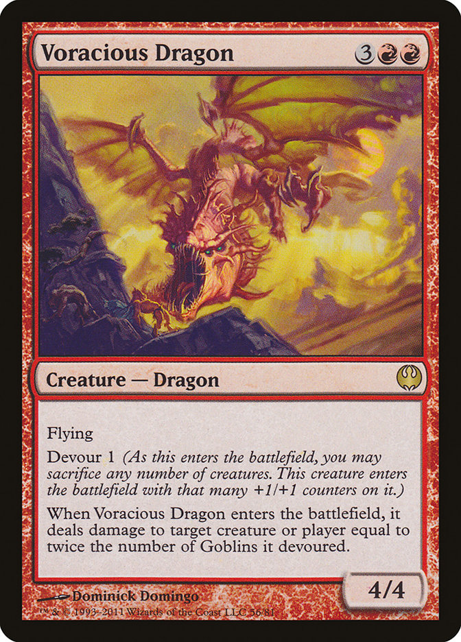 Voracious Dragon [Duel Decks: Knights vs. Dragons] | Gamers Paradise