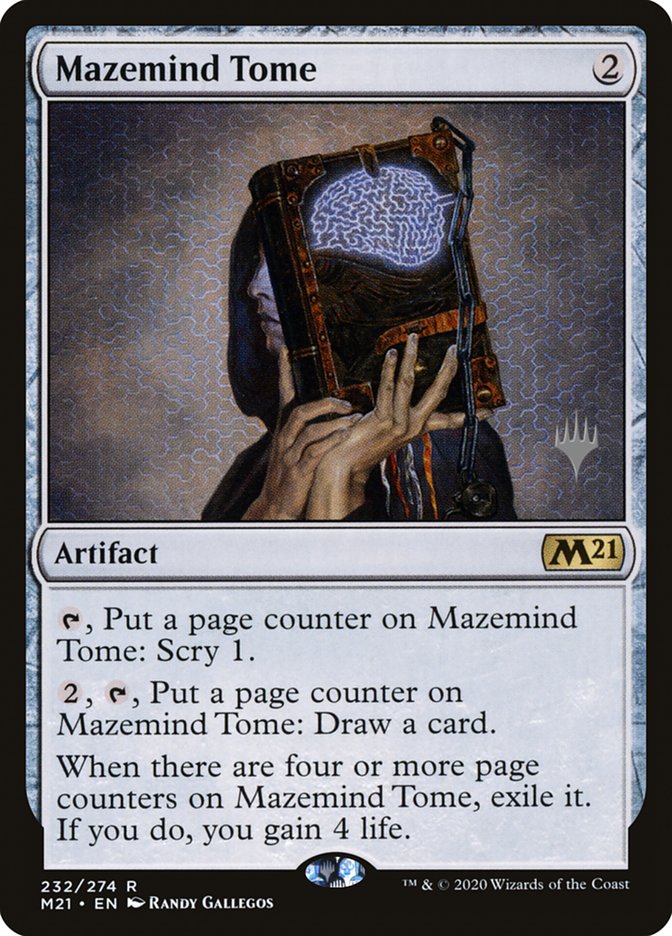 Mazemind Tome (Promo Pack) [Core Set 2021 Promos] | Gamers Paradise