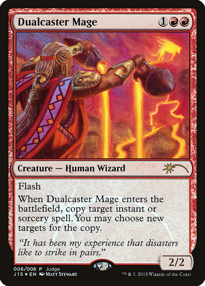 Dualcaster Mage [Judge Gift Cards 2015] | Gamers Paradise