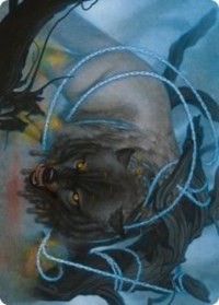 Bind the Monster Art Card [Kaldheim Art Series] | Gamers Paradise