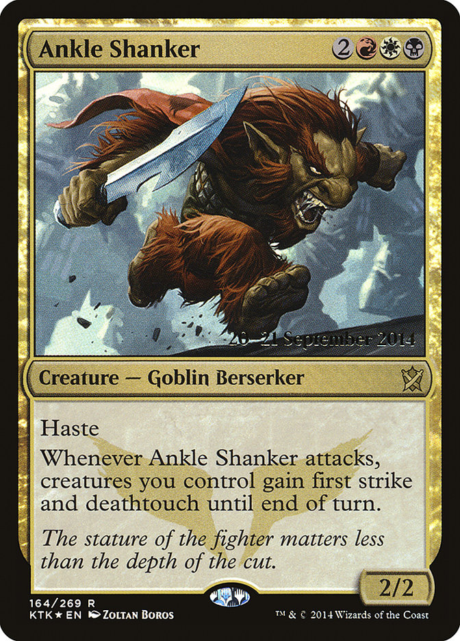 Ankle Shanker [Khans of Tarkir Prerelease Promos] | Gamers Paradise