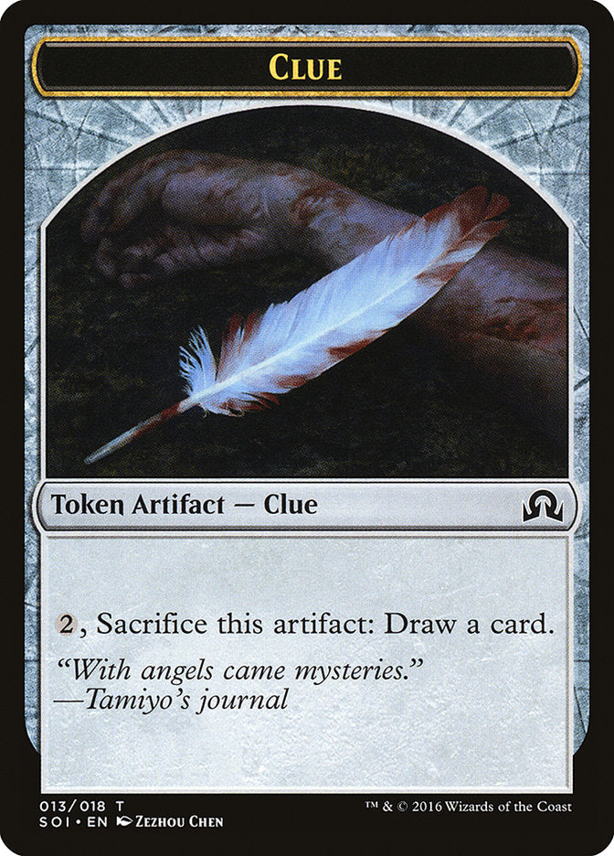 Clue Token (013/018) [Shadows over Innistrad Tokens] | Gamers Paradise