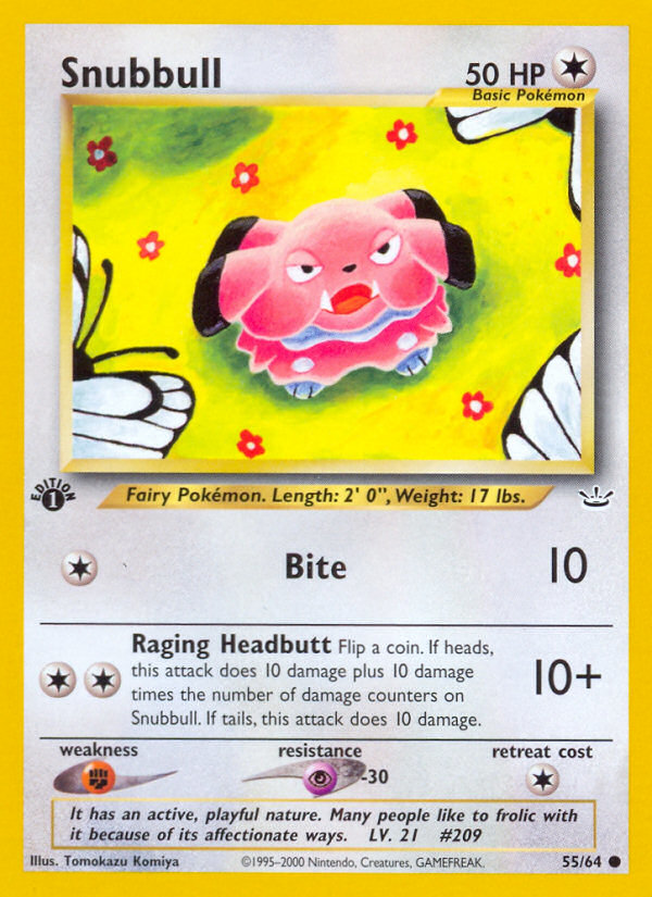 Snubbull (55/64) [Neo Revelation 1st Edition] | Gamers Paradise