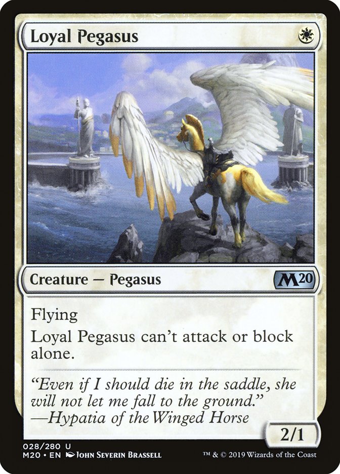 Loyal Pegasus [Core Set 2020] | Gamers Paradise