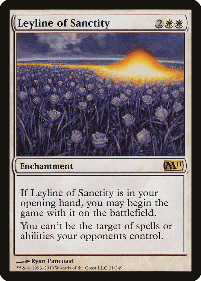 Leyline of Sanctity [Magic 2011] | Gamers Paradise