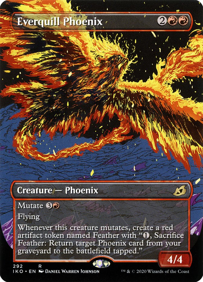 Everquill Phoenix (Showcase) [Ikoria: Lair of Behemoths] | Gamers Paradise