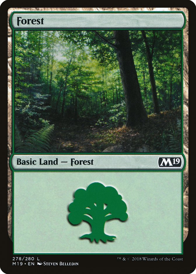 Forest (278) [Core Set 2019] | Gamers Paradise