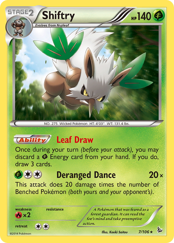 Shiftry (7/106) [XY: Flashfire] | Gamers Paradise