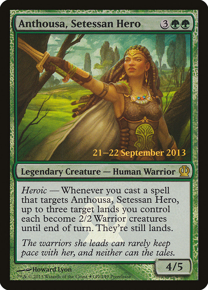 Anthousa, Setessan Hero [Theros Prerelease Promos] | Gamers Paradise