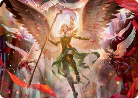 Sigarda's Summons Art Card [Innistrad: Crimson Vow Art Series] | Gamers Paradise