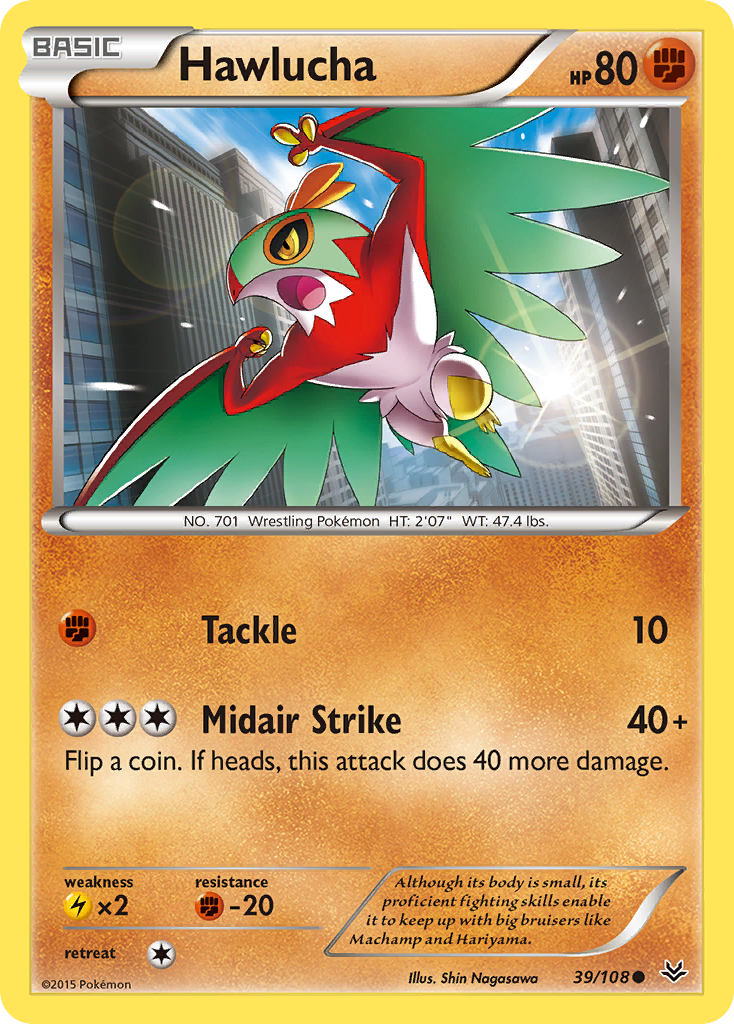 Hawlucha (39/108) [XY: Roaring Skies] | Gamers Paradise