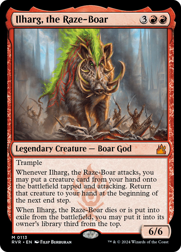 Ilharg, the Raze-Boar [Ravnica Remastered] | Gamers Paradise