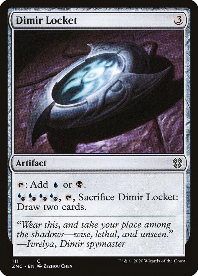 Dimir Locket [Zendikar Rising Commander] | Gamers Paradise