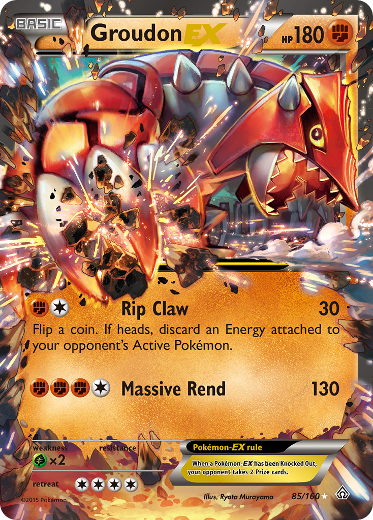 Groudon EX (85/160) [XY: Primal Clash] | Gamers Paradise