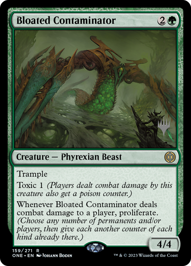 Bloated Contaminator (Promo Pack) [Phyrexia: All Will Be One Promos] | Gamers Paradise