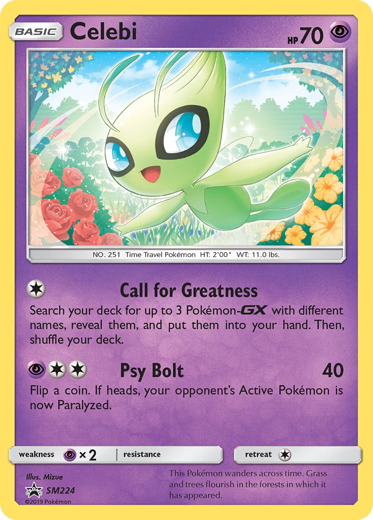 Celebi (SM224) [Sun & Moon: Black Star Promos] | Gamers Paradise