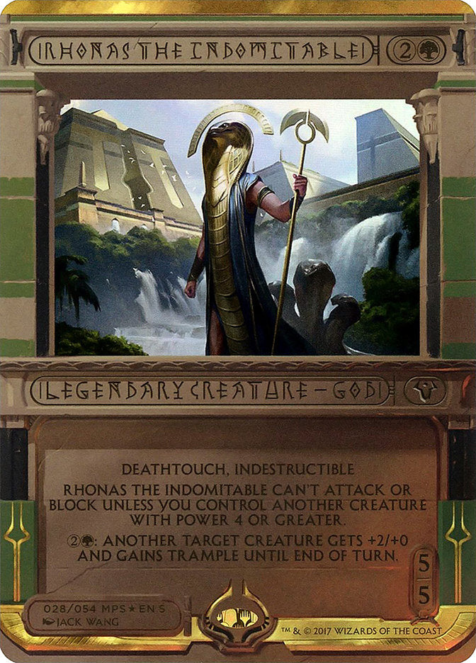 Rhonas the Indomitable (Invocation) [Amonkhet Invocations] | Gamers Paradise