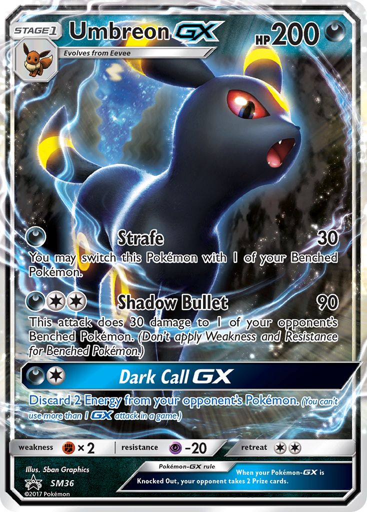 Umbreon GX (SM36) [Sun & Moon: Black Star Promos] | Gamers Paradise