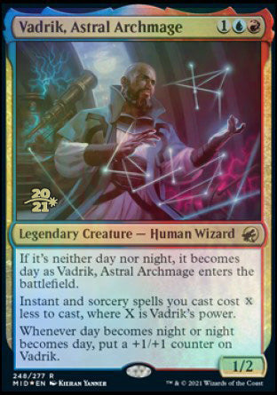 Vadrik, Astral Archmage [Innistrad: Midnight Hunt Prerelease Promos] | Gamers Paradise