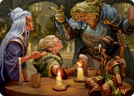 You Meet in a Tavern Art Card [Dungeons & Dragons: Adventures in the Forgotten Realms Art Series] | Gamers Paradise
