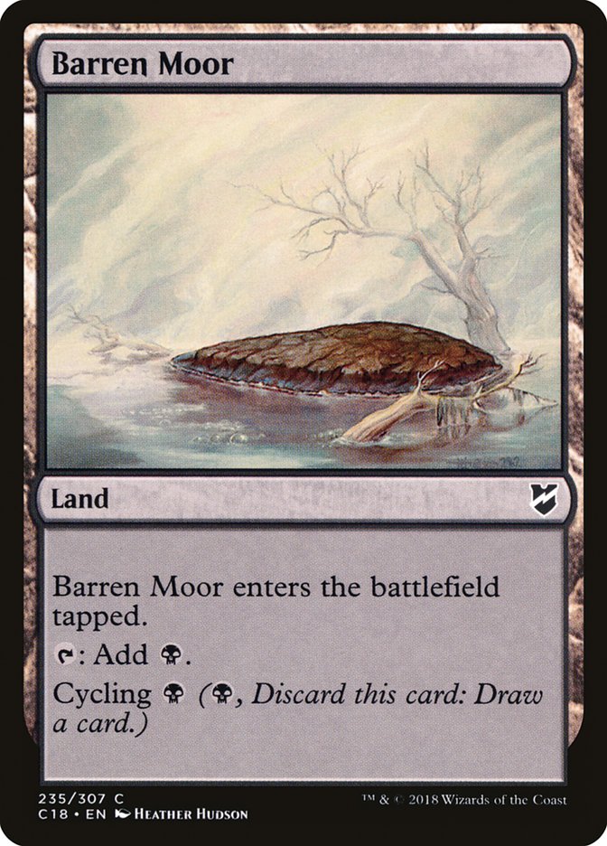 Barren Moor [Commander 2018] | Gamers Paradise