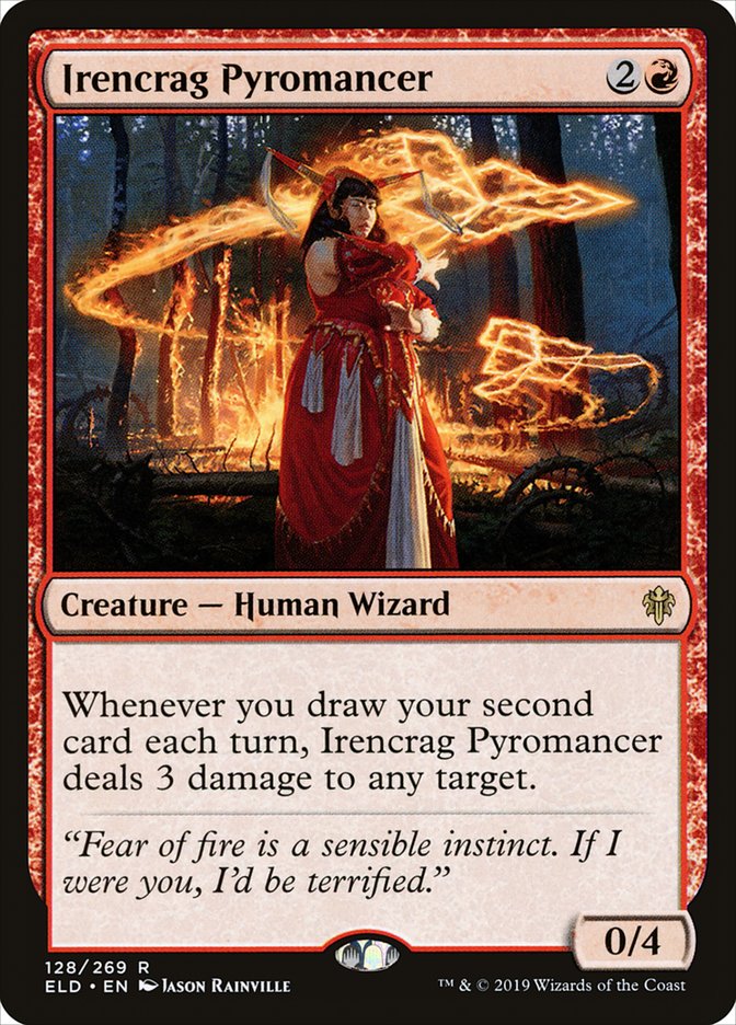 Irencrag Pyromancer [Throne of Eldraine] | Gamers Paradise