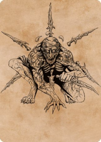 Bhaal, Lord of Murder Art Card [Commander Legends: Battle for Baldur's Gate Art Series] | Gamers Paradise