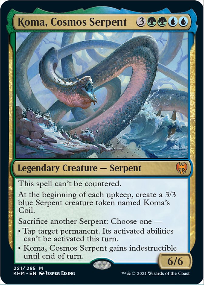 Koma, Cosmos Serpent [Kaldheim] | Gamers Paradise