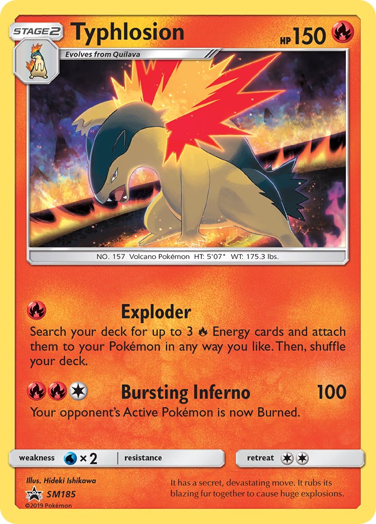 Typhlosion (SM185) [Sun & Moon: Black Star Promos] | Gamers Paradise