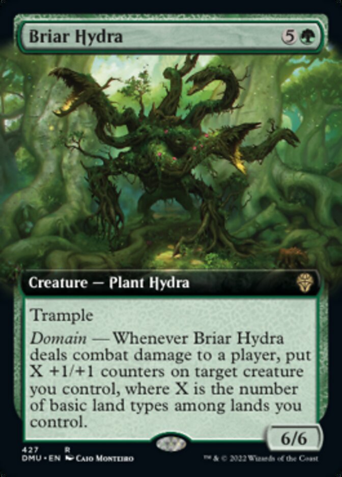 Briar Hydra (Extended Art) [Dominaria United] | Gamers Paradise