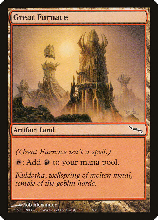 Great Furnace [Mirrodin] | Gamers Paradise