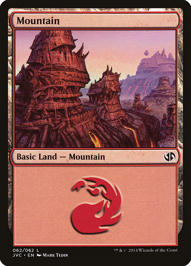 Mountain (62) [Duel Decks Anthology] | Gamers Paradise