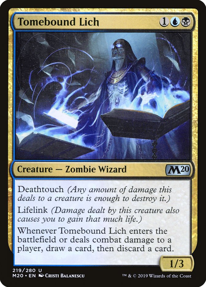 Tomebound Lich [Core Set 2020] | Gamers Paradise