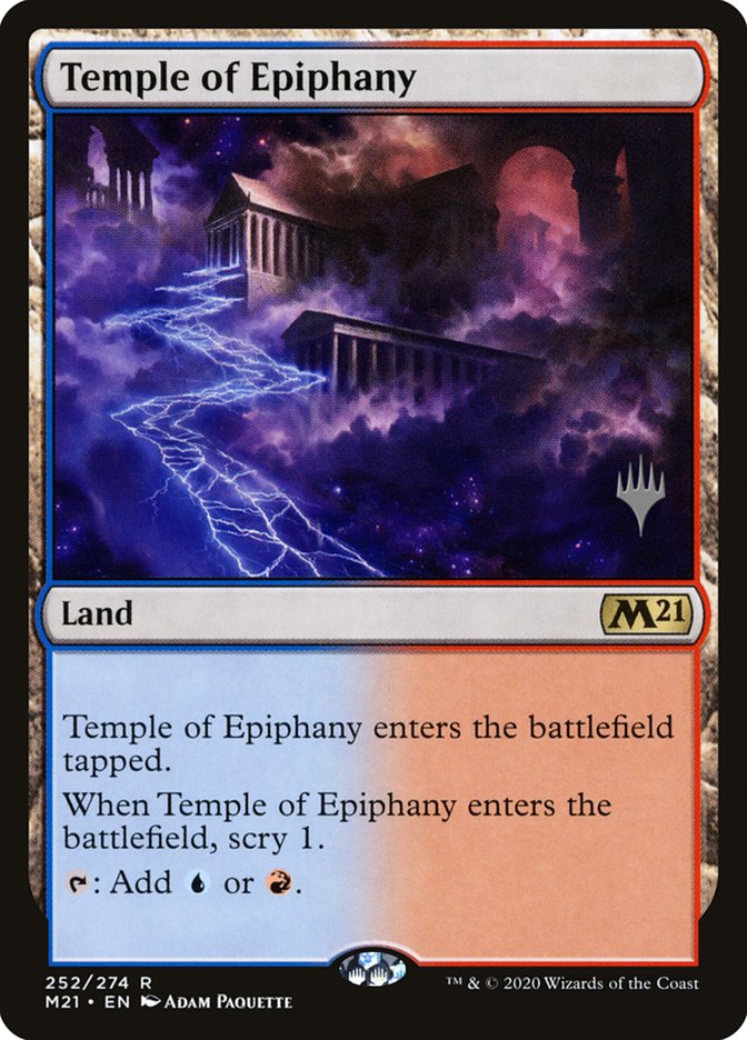 Temple of Epiphany (Promo Pack) [Core Set 2021 Promos] | Gamers Paradise