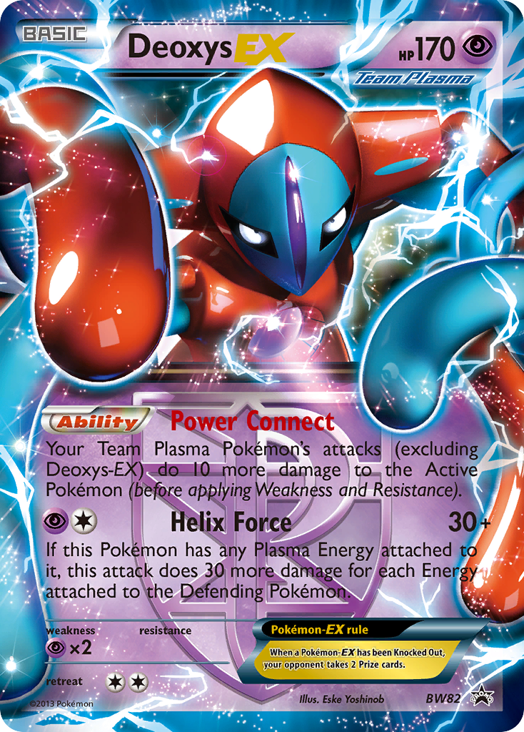 Deoxys EX (BW82) [Black & White: Black Star Promos] | Gamers Paradise