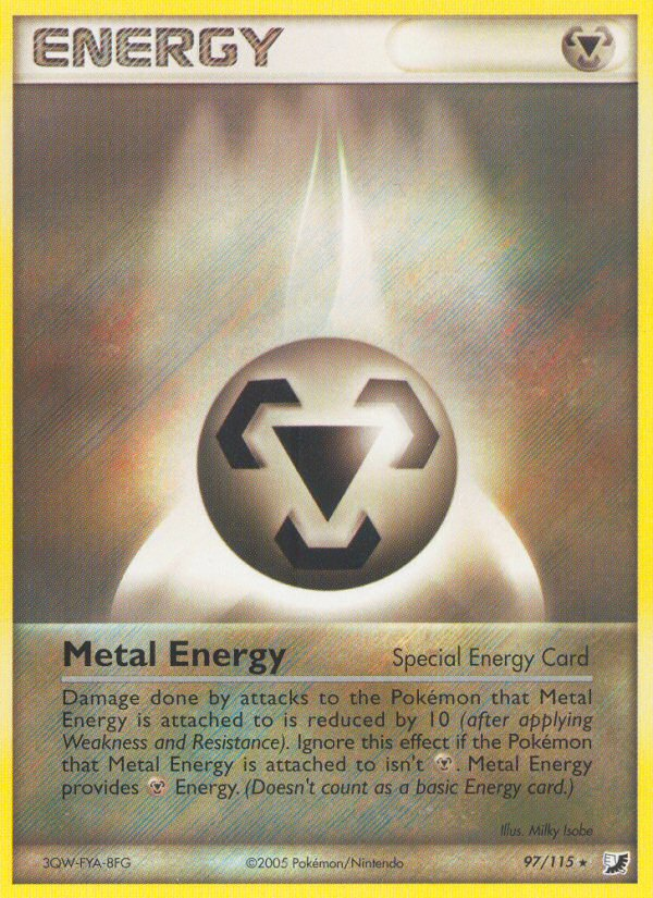 Metal Energy (97/115) [EX: Unseen Forces] | Gamers Paradise
