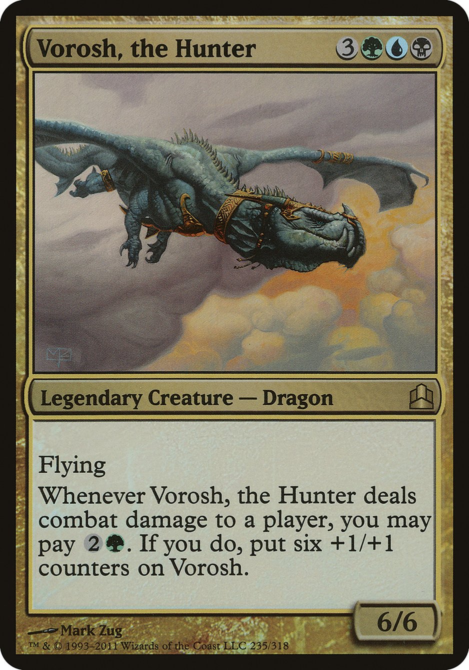Vorosh, the Hunter (Oversized) [Commander 2011 Oversized] | Gamers Paradise